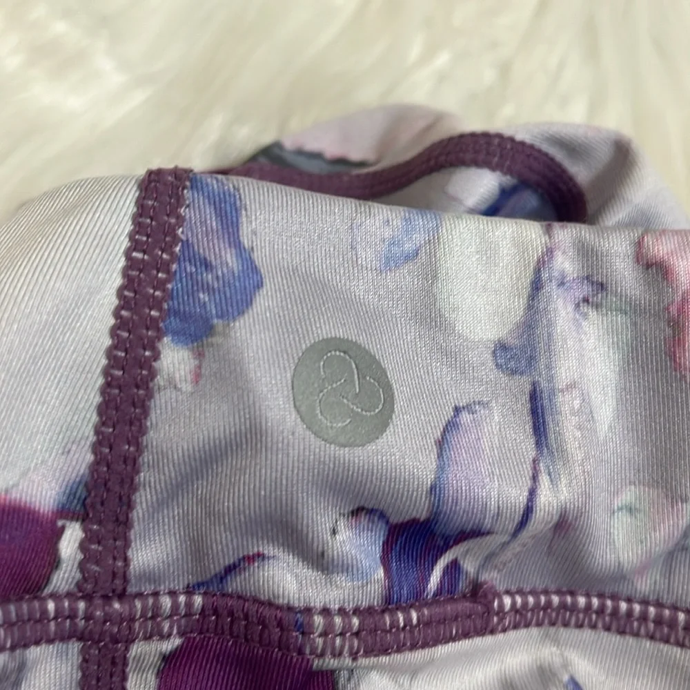 Zella Purple Print Athletic Leggings